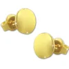 GoldDream Ohrstecker Circle Ohrring 333 Gelbgold Echtschmuck GDO5187Y