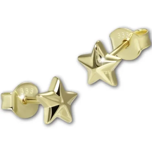 GoldDream Ohrstecker Star Ohrring 333er Gold Echtschmuck GDO5704Y