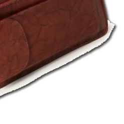 Handgelenktasche Echtleder braun Herrentasche Handytasche DrachenLeder OTJ511N