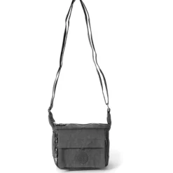 Handtasche Abendtasche Nylon grau Damen crossover Tasche Bag Street OTJ232K