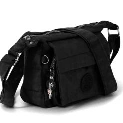 Handtasche Abendtasche Nylon schwarz Damen crossover Tasche Bag Street OTJ232S