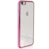 Handyhülle iPhone 6+ 6S+ pink Kunststoff Cover PU Case DrachenLeder OMG101P