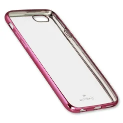 Handyhülle iPhone 6 6S pink Kunststoff Case PU Schutzhülle DrachenLeder OMG100P