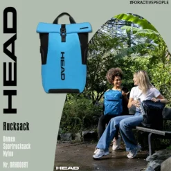 Head Unisex Sportrucksack Nylon Mesh türkis ORHD009T