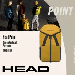 Head Unisex Sportrucksack Polyester senf gelb ORHD006Y