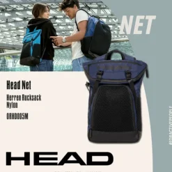 Head Unisex Sportrucksack Nylon Mesh dunkelblau ORHD005M