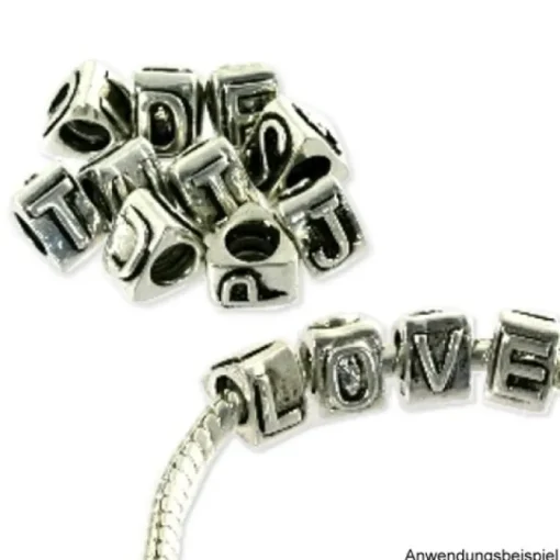 IMPPAC 925 Bead Buchstabe O European Beads Armband SMP106O
