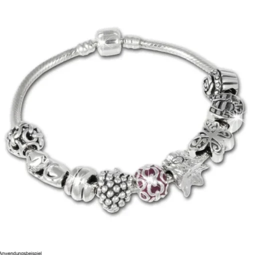 IMPPAC Bead Apfel 925 Sterling Silber Armband Beads SBB533