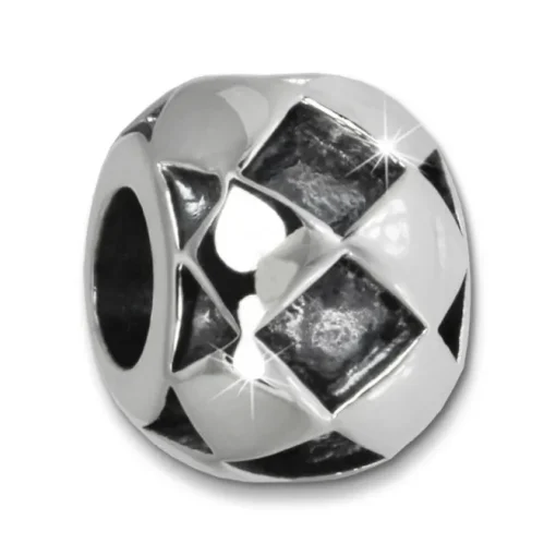 IMPPAC Bead Karoball 925 Sterling Silber Armband Beads SBB313