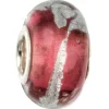 IMPPAC Glas 925 Bead Spacer rose European Beads SMB8028