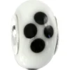 IMPPAC Glas 925 Bead Spacer White European Beads SMB8044