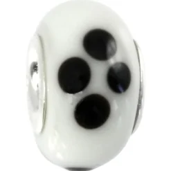 IMPPAC Glas 925 Bead Spacer White European Beads SMB8044