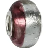 IMPPAC Glas 925 Bead Spacer Violett European Beads SMB8089
