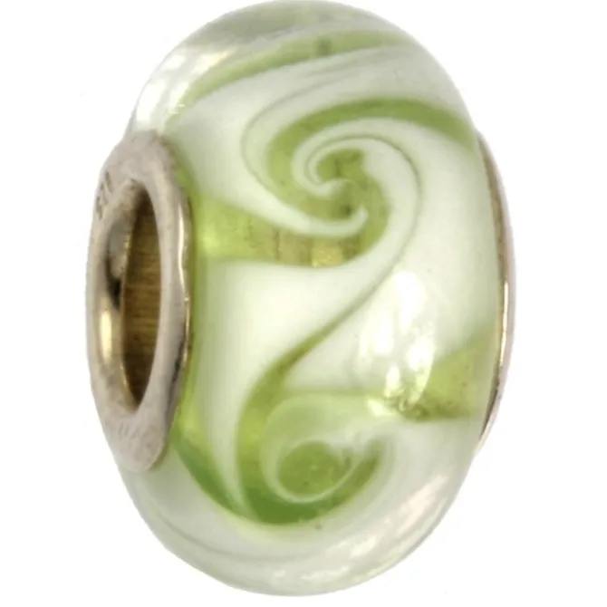 IMPPAC Glas 925 Bead Spacer twirly European Beads SMB8054