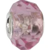 IMPPAC Glas 925 Bead Spacer Rosa European Beads SMB8084