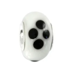IMPPAC Glas 925 Bead Spacer White European Beads SMB8044