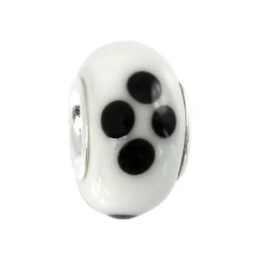 IMPPAC Glas 925 Bead Spacer White European Beads SMB8044