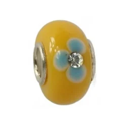 IMPPAC Glas 925 Spacer Bead Orchidee European Beads SMC202