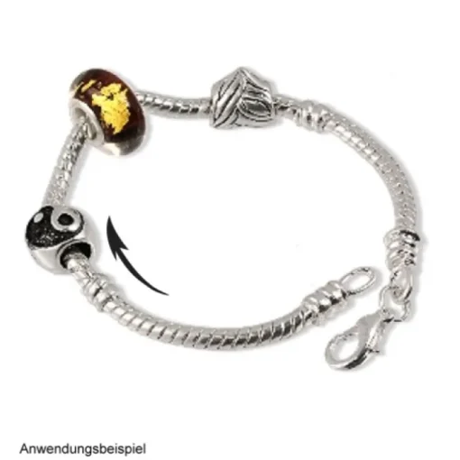IMPPAC Karabiner Armband 17cm European Beads Module SMP160C