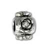 IMPPAC Sterling Silber Bead Kugel Rose European Beads SMQ398W
