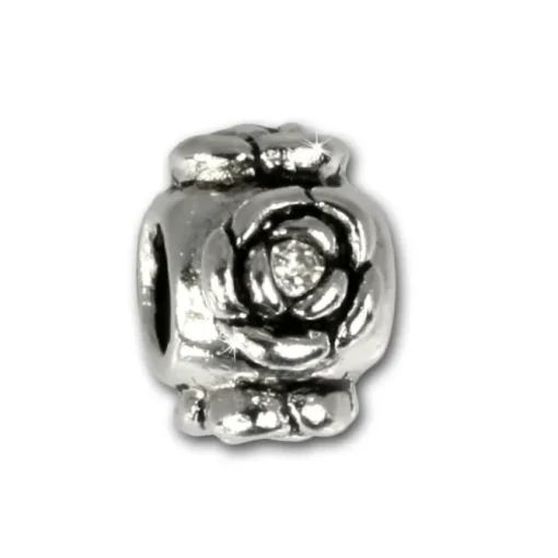 IMPPAC Sterling Silber Bead Kugel Rose European Beads SMQ398W
