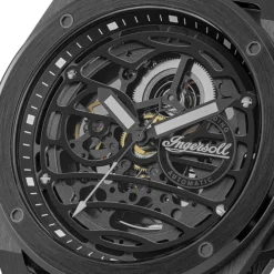 Ingersoll Herrenuhr Alcantara schwarz Ingersoll Springfield Armbanduhr UIN15201