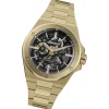 Ingersoll Herrenuhr Edelstahl IPG gold Ingersoll The Baller Armbanduhr UIN15001
