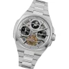 Ingersoll Herrenuhr Edelstahl silber Ingersoll The Spirit Armbanduhr UIN15802