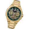 Ingersoll Herrenuhr Edelstahl gold Ingersoll The Spirit Armbanduhr UIN15803