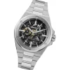 Ingersoll Herrenuhr Edelstahl silber Ingersoll The Baller Armbanduhr UIN15002