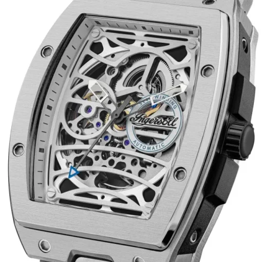 Ingersoll Herrenuhr Edelstahl silber Ingersoll Challenger Armbanduhr UIN12310