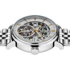 Ingersoll Herrenuhr Edelstahl silber Ingersoll The Charles Armbanduhr UIN05803