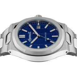 Ingersoll Herrenuhr Edelstahl silber Ingersoll The Catalina Armbanduhr UIN11801