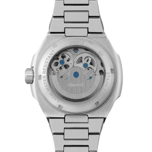 Ingersoll Herrenuhr Edelstahl silber Ingersoll The Spirit Armbanduhr UIN15802