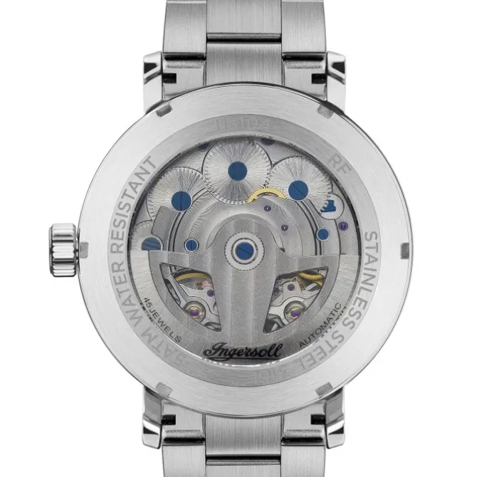 Ingersoll Herrenuhr Edelstahl silber Ingersoll The Tennessee Armbanduhr UIN13104