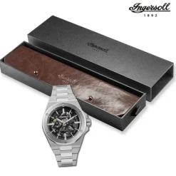 Ingersoll Herrenuhr Edelstahl silber Ingersoll The Baller Armbanduhr UIN15002