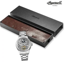 Ingersoll Herrenuhr Edelstahl silber Ingersoll The Jazz Armbanduhr UIN07703