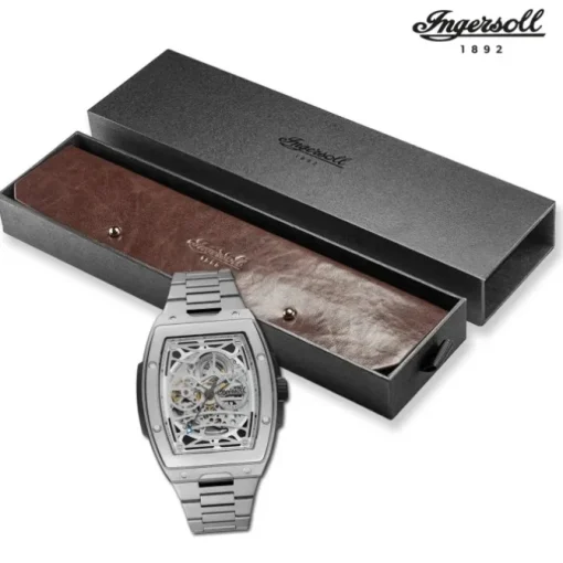 Ingersoll Herrenuhr Edelstahl silber Ingersoll Challenger Armbanduhr UIN12310