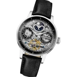 Ingersoll Herrenuhr Leder schwarz Ingersoll The Jazz Armbanduhr UIN07701