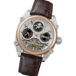 Ingersoll Herrenuhr Leder braun Ingersoll The Varsity Armbanduhr UIN15401