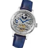 Ingersoll Herrenuhr Leder blau Ingersoll The Jazz Armbanduhr UIN07702