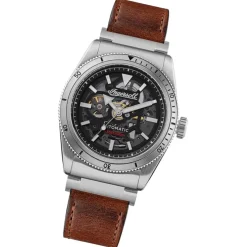 Ingersoll Herrenuhr Leder braun Ingersoll The Scovill Armbanduhr UIN13901