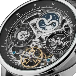 Ingersoll Herrenuhr Leder schwarz Ingersoll The Jazz Armbanduhr UIN07701