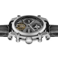 Ingersoll Herrenuhr Leder schwarz Ingersoll The Varsity Armbanduhr UIN15402