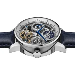 Ingersoll Herrenuhr Leder blau Ingersoll The Jazz Armbanduhr UIN07702