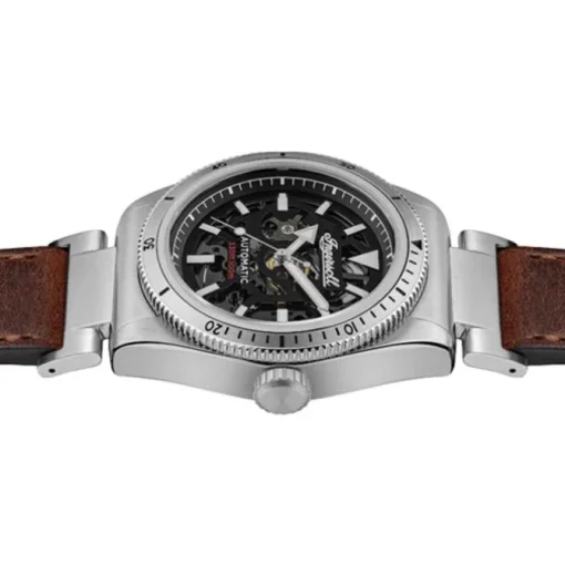 Ingersoll Herrenuhr Leder braun Ingersoll The Scovill Armbanduhr UIN13901