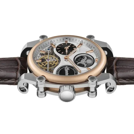 Ingersoll Herrenuhr Leder braun Ingersoll The Varsity Armbanduhr UIN15401