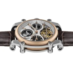 Ingersoll Herrenuhr Leder braun Ingersoll The Varsity Armbanduhr UIN15401