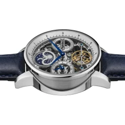 Ingersoll Herrenuhr Leder blau Ingersoll The Jazz Armbanduhr UIN07702