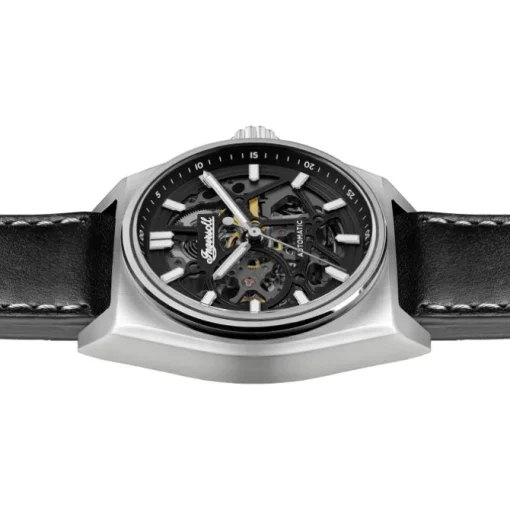 Ingersoll Herrenuhr Leder schwarz Ingersoll The Vert Armbanduhr UIN14301